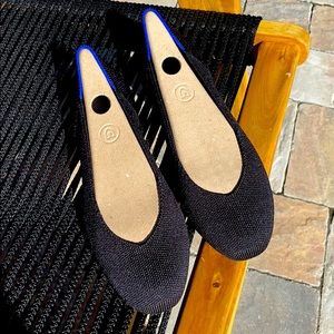 Rothy’s square toe 7.5 black